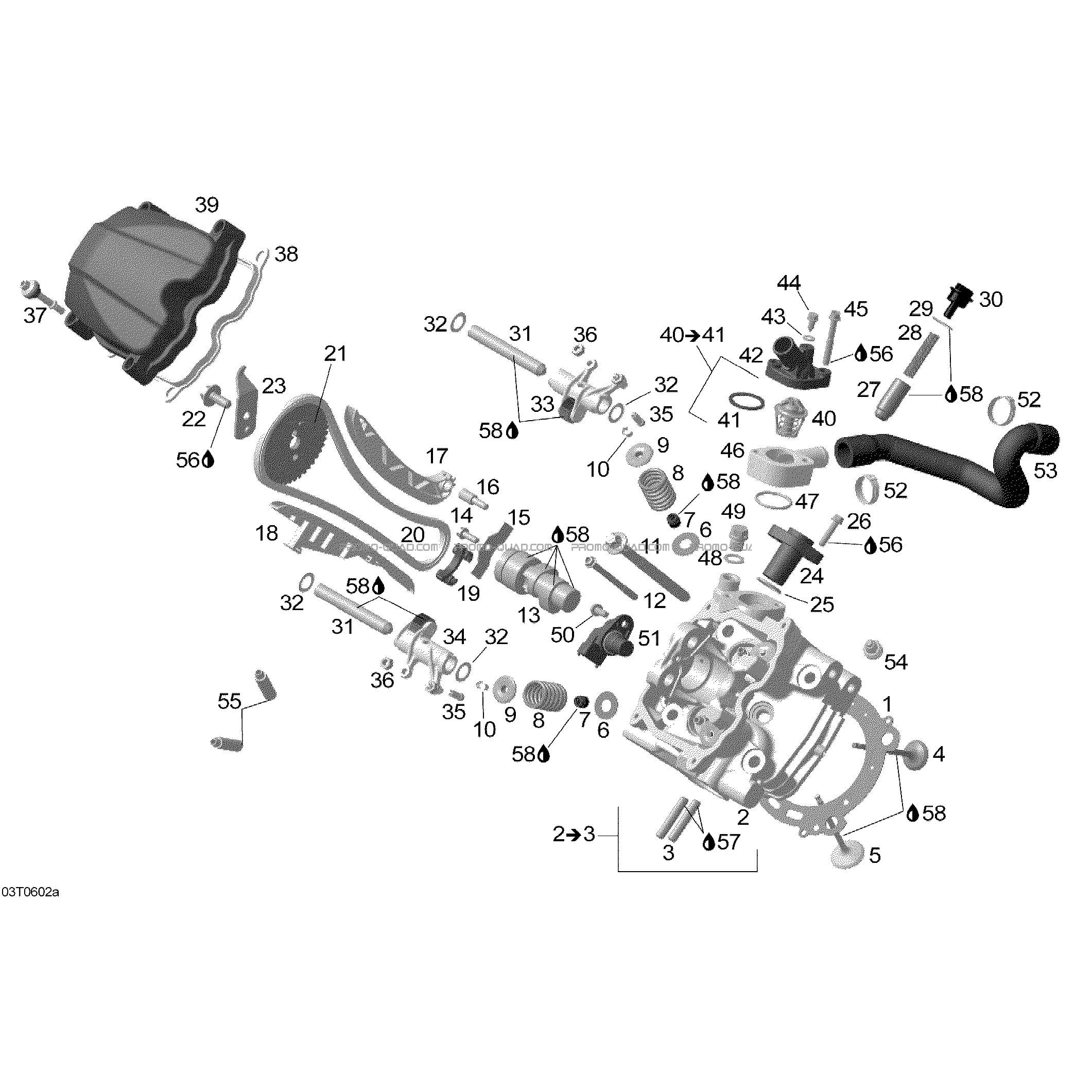 Culasse  Can-am  2006 Toutes les cylindrées  pièces OEMCulasse  Can-am  2006 Toutes les cylindrées  pièces OEM