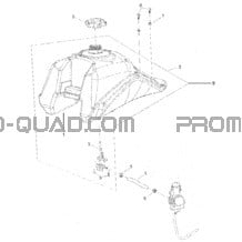 Système Alimentation pour Can-am Toutes les cylindrées 2006 Rally 175