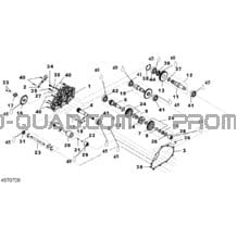 Boîte De Vitesses pour Can-am Toutes les cylindrées 2007 DS 250 NA   Inter