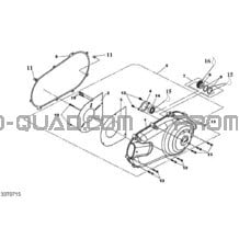 Couvercle CVC pour Can-am Toutes les cylindrées 2007 DS 250 NA   Inter