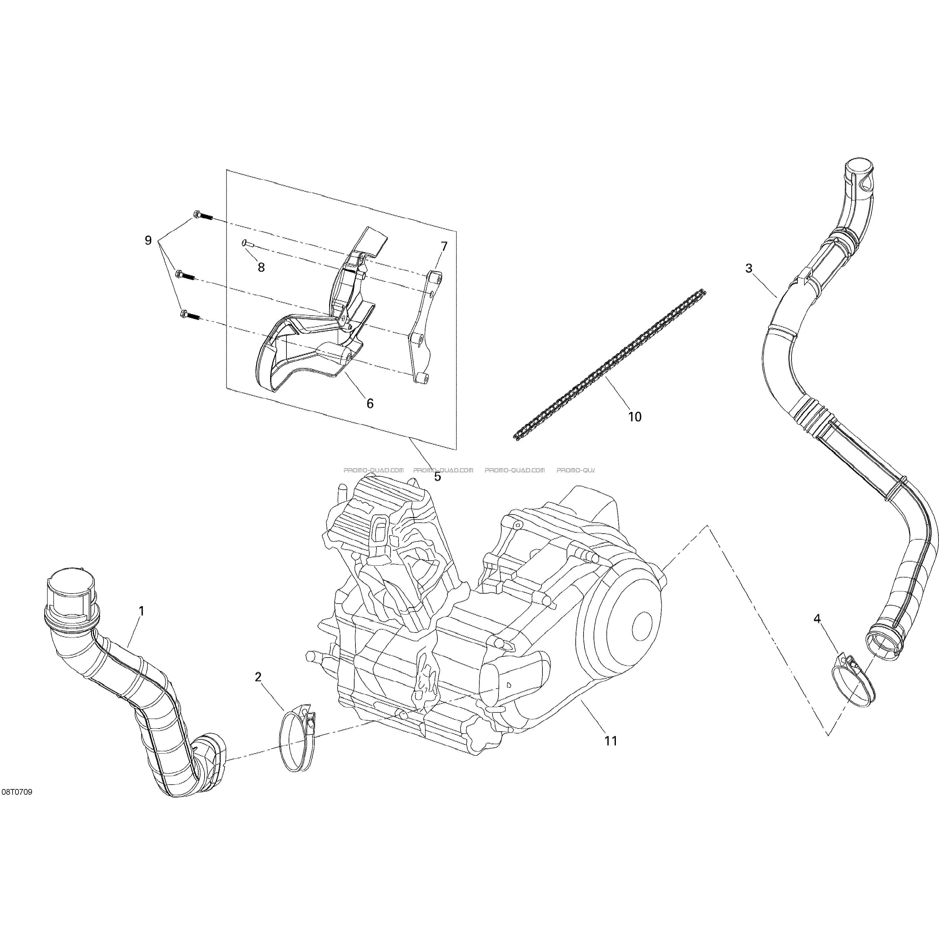 Moteur  Can-am  2007 Toutes les cylindrées  Original parts OEMMoteur  Can-am  2007 Toutes les cylindrées  Original parts OEM