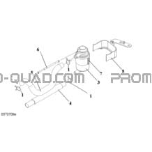 Système Injection Air pour Can-am Toutes les cylindrées 2007 DS 250