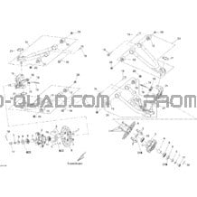 Suspension Avant pour Can-am Toutes les cylindrées 2007 DS 250