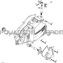 Carter Embrayage Et Pompe À Eau pour Can-am Toutes les cylindrées 2007 DS 650 X