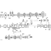 Changement De Rapports pour Can-am Toutes les cylindrées 2007 DS 650 X