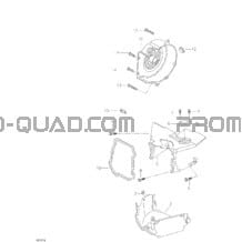 Couvercle De Ventilateur pour Can-am Toutes les cylindrées 2007 strokes