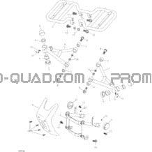 Châssis Et Porte Baggages pour Can-am Toutes les cylindrées 2007 strokes
