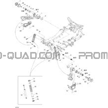 Suspension Arrière pour Can-am Toutes les cylindrées 2007 Outlander 400 STD 4 X 4