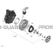 Démarreur À Rappel pour Can-am Toutes les cylindrées 2007 Outlander 400 XT 4 X 4