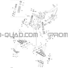 Suspension Avant STD pour Can-am Toutes les cylindrées 2007 Outlander 500 STD 4 X 4
