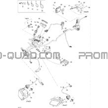 Accessoires Électriques STD pour Can-am Toutes les cylindrées 2007 Outlander 500 STD 4 X 4