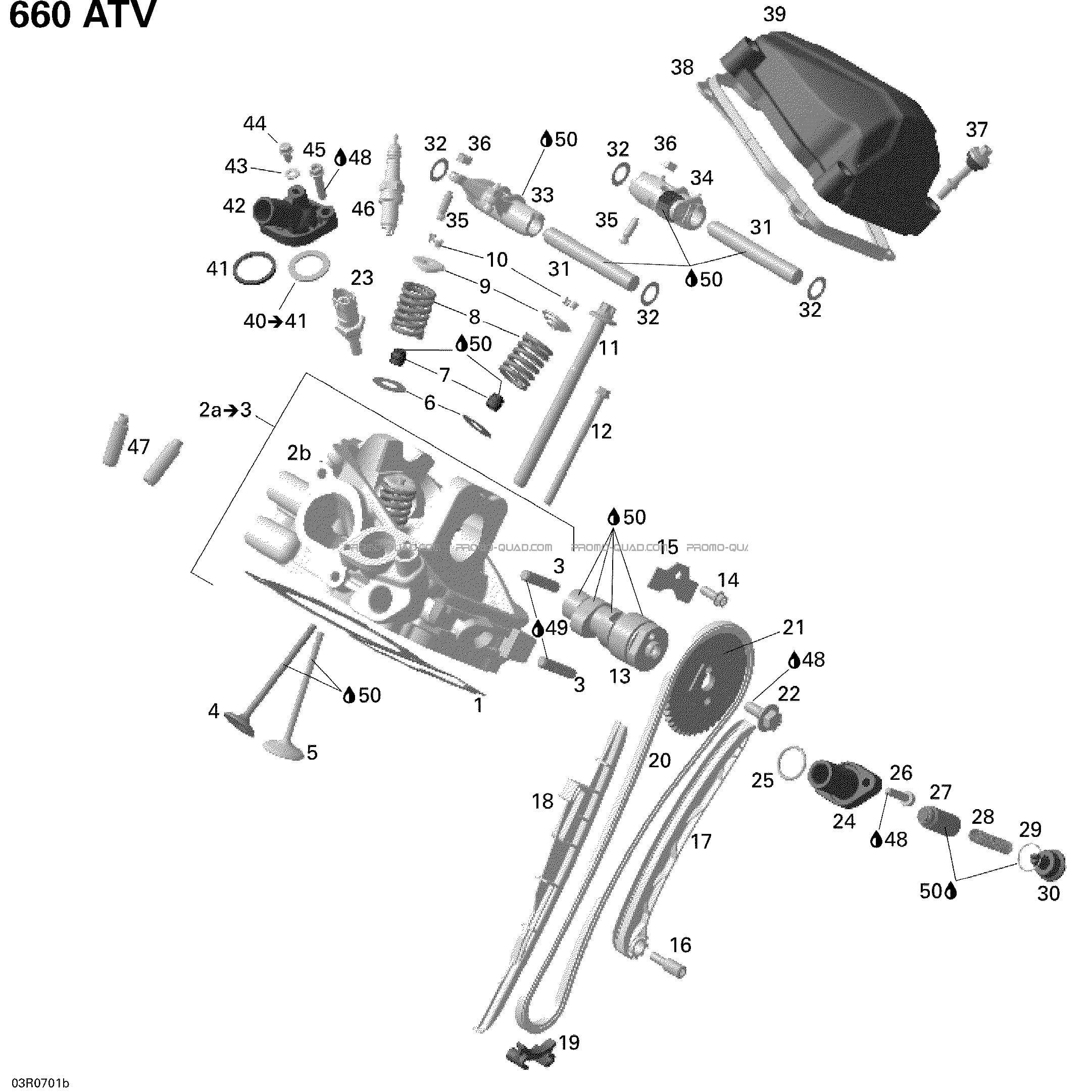 Culasse  Can-am  2007 Toutes les cylindrées  Original parts OEMCulasse  Can-am  2007 Toutes les cylindrées  Original parts OEM