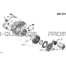 Magnéto pour Can-am Toutes les cylindrées 2007 Outlander 650 XT 4 X 4