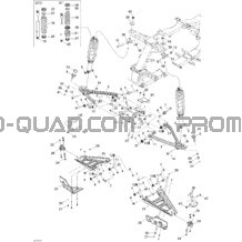Suspension Avant XT pour Can-am Toutes les cylindrées 2007 Outlander 650 XT 4 X 4