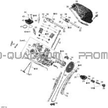 Culasse pour Can-am Toutes les cylindrées 2007 Outlander 800 STD 4 X 4