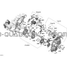 Boîte De Vitesses Et Composantes pour Can-am Toutes les cylindrées 2007 Outlander 800 XT 4 X 4