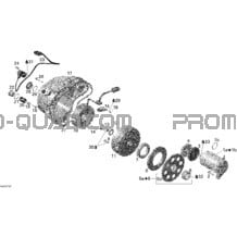 Magnéto pour Can-am Toutes les cylindrées 2007 Outlander 800 XT 4 X 4