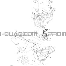 Réservoir Essence pour Can-am Toutes les cylindrées 2007 Outlander MAX 500 XT 4 X 4