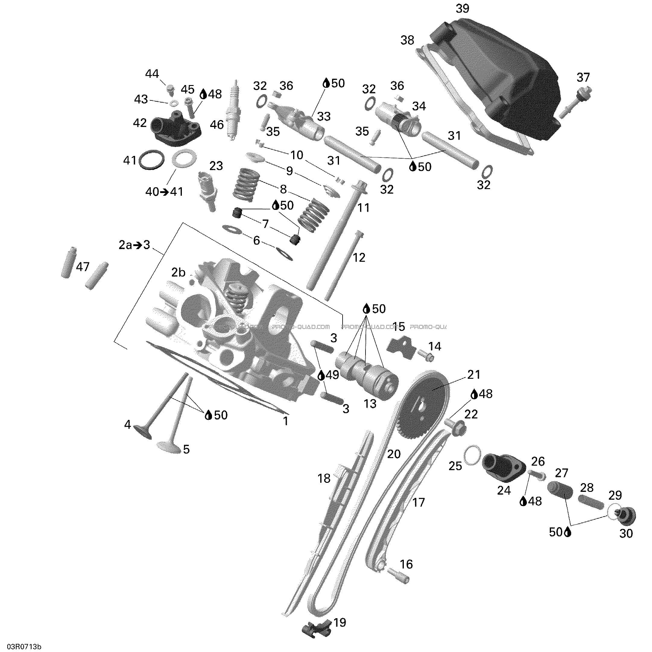 Culasse  Can-am  2007 Toutes les cylindrées  pièces OEMCulasse  Can-am  2007 Toutes les cylindrées  pièces OEM