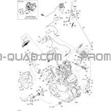 Moteur Et Support Moteur pour Can-am Toutes les cylindrées 2007 Outlander MAX 800 LTD 4 X 4