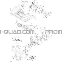 Carrosserie Et Accessoires 4 pour Can-am Toutes les cylindrées 2007 Outlander MAX 800 LTD 4 X 4