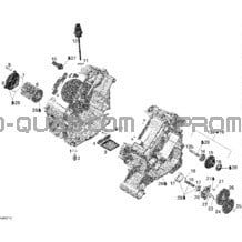Engine Lubrication OUTLANDER pour Can-am Toutes les cylindrées 2007 Outlander MAX 800 STD 4 X 4